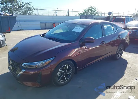 2025 Nissan Sentra Sv from USA, damaged, VIN 3N1AB8CV7SY364433